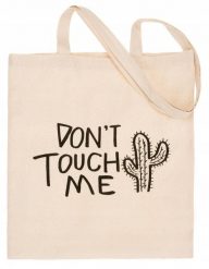 Shopperka materiałowa [DH] EKO beżowa wzór 34. Brązowe shopper bag inny, bez wzorów, z bawełny, bez dodatków. Za 7.60 zł.