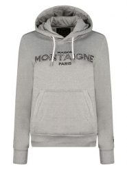 Maison Montaigne Bluza "Gontaigne" w kolorze szarym rozmiar: XL. Szare bluzy Maison Montaigne, xl, bez wzorów, bez ramiączek, z kapturem. Za 79.21 zł.