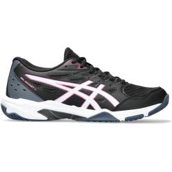 Buty do siatkówki damskie, ASICS Gel-Rocket 11. Białe buty treningowe ASICS, bez wzorów, z materiału, przed kostkę, bez zapięcia, do siatkówki. Za 522.90 zł.
