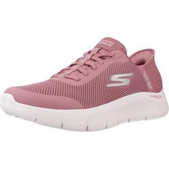 Buty SKECHERS GO WALK FLEX GRAND ENTRY Rose. Czerwone buty sportowe lifestyle Skechers, bez wzorów, sportowe, bez zapięcia, skechers sport. Za 334.99 zł.