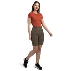 Dlx Jocelyn - Damskie spodenki Dlx Torfowe. Brązowe szorty DLX, bez wzorów, sportowe. Za 336.99 zł.