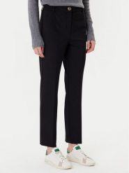 Marella Spodnie materiałowe Aletta 2523786014 Czarny Regular Fit. Czarne spodnie materiałowe Marella, bez wzorów, z materiału. Za 539.99 zł.