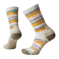 Skarpety trekkingowe damskie Smartwool Hike Light Cushion Margarita Crew. Żółte skarpetki Smartwool, bez wzorów. Za 129.99 zł.
