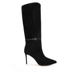 Kozaki Marciano Guess. Czarne kozaki Marciano Guess, z aplikacjami, bez obcasa, na szpilce, bez zapięcia. Za 2,259.00 zł.