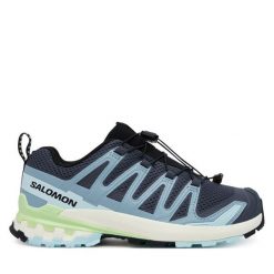 Buty do biegania Salomon. Szare buty do biegania Salomon, bez wzorów, bez zapięcia, do biegania. Za 419.99 zł.