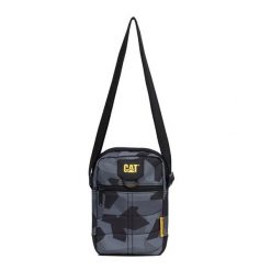 Torba na ramię Rodney Mini Caterpillar MILLENNIAL CLASSIC Black/Grey Fractal. Czarne torby sportowe Caterpillar, bez wzorów, na ramię. Za 139.00 zł.