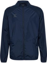 Kurtka wodoodporna Hummel Pro. Niebieskie kurtki Hummel, xl, bez wzorów, z materiału, klasyczne, bez kaptura. Za 301.95 zł.