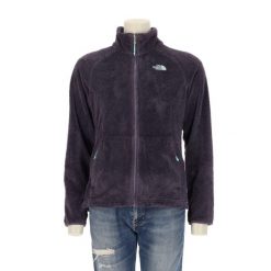 Damska fioletowa kurtka polarowa Osito TNF. Fioletowe kurtki The North Face, l, bez wzorów, z polaru, sportowe, bez kaptura. Za 212.96 zł.