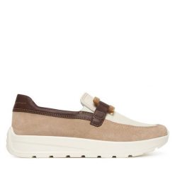 Półbuty Ara. Brązowe półbuty wsuwane ara, bez wzorów, bez obcasa, na płaskiej podeszwie. Za 589.99 zł.