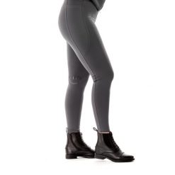 Legginsy jeździeckie zimowe, ocieplane Equus Brand. Brązowe legginsy EQUUS CARE, bez wzorów, z materiału, eleganckie, długie. Za 139.99 zł.