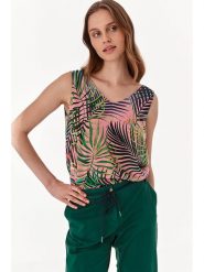TATUUM Top ze wzorem rozmiar: 44. Topy Tatuum, s, bez wzorów, z wiskozy, klasyczne, bez kołnierzyka, bez ramiączek. Za 66.00 zł.
