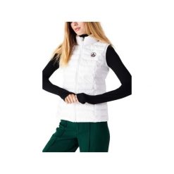 Damska kurtka bez rękawów JOTT Seda. Białe kurtki narciarskie jott, na zimę, xl, bez wzorów, z puchu, bez kaptura, narciarskie. W wyprzedaży za 451.60 zł.