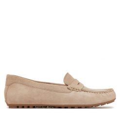 Mokasyny Caprice. Brązowe mokasyny Caprice, bez wzorów. Za 339.99 zł.