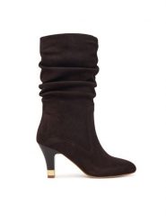 Liu Jo Botki Blake 02 SF6083 PX002 Brązowy. Brązowe botki Liu Jo, bez wzorów, ze skóry, bez obcasa, na słupku, bez zapięcia. Za 879.99 zł.
