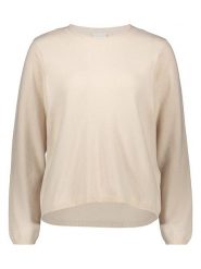 ONLY Carmakoma Sweter w kolorze beżowym rozmiar: S-42/44. Brązowe swetry Only Carmakoma, s, bez wzorów, z materiału, bez ramiączek. Za 82.99 zł.