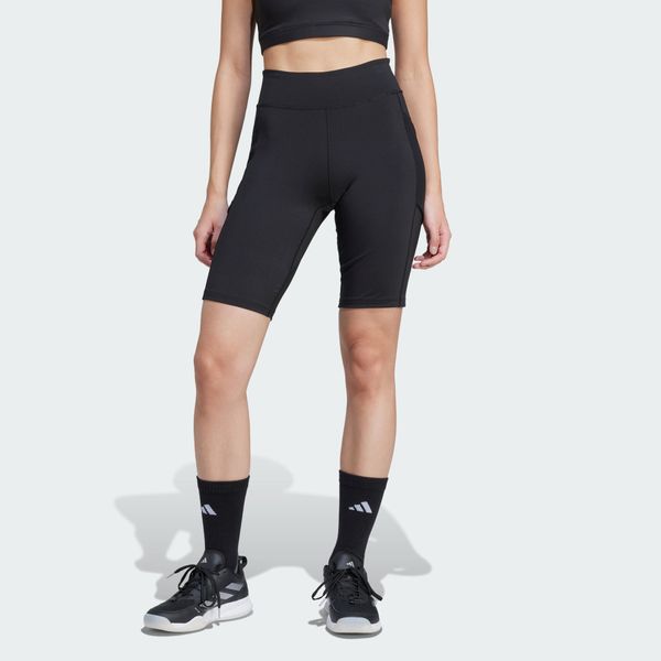 Legginsy Tennis Climacool Match Short. Czarne legginsy adidas, bez wzorów, sportowe. Za 259.00 zł.