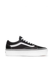 Vans Tenisówki Old Skool Platfor VN0A3B3UY28 Czarny. Czarne trampki Vans, bez wzorów, z materiału, bez zapięcia. Za 279.99 zł.