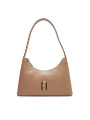 Furla Torebka Diamante Mini WB00863 AX0733 BG 1257S Brązowy. Brązowe torebki klasyczne Furla, bez wzorów, ze skóry, bez dodatków. Za 1,019.00 zł.