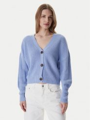 Vero Moda Kardigan Lea 10249632 Błękitny Regular Fit. Niebieskie swetry Vero Moda, l, bez wzorów, z syntetyku, bez ramiączek. Za 119.99 zł.
