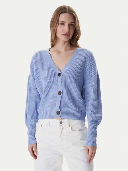 Vero Moda Kardigan Lea 10249632 Błękitny Regular Fit. Niebieskie swetry Vero Moda, m, bez wzorów, z syntetyku, bez ramiączek. Za 99.99 zł.