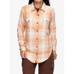 Koszula turystyczna damska Kavu Billie Jean. Brązowe koszule KAVU, bez wzorów, casualowe, bez kołnierzyka, bez ramiączek. Za 219.99 zł.