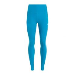 Legginsy treningowe damskie Under Armour Motion. Niebieskie legginsy Under Armour, bez wzorów, sportowe. Za 149.99 zł.