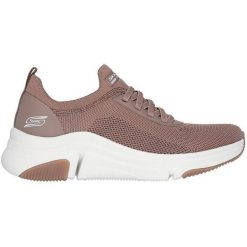 Buty sportowe damskie Skechers Bobs Sparrow Flex. Brązowe buty sportowe lifestyle Skechers, bez wzorów, sportowe, bez zapięcia. Za 390.00 zł.