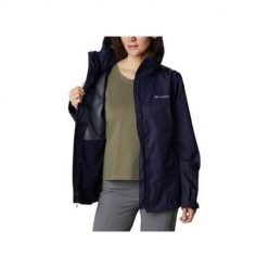 Kurtka uniwersalna damska Columbia Arcadia II. Niebieskie kurtki Columbia, uniwersalny, bez wzorów, z syntetyku, casualowe, z kapturem. Za 352.99 zł.