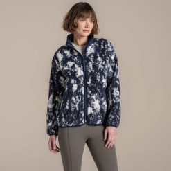 Damski polar Craghoppers Dante. Niebieskie bluzy z polaru Craghoppers, bez wzorów, z polaru. Za 264.60 zł.