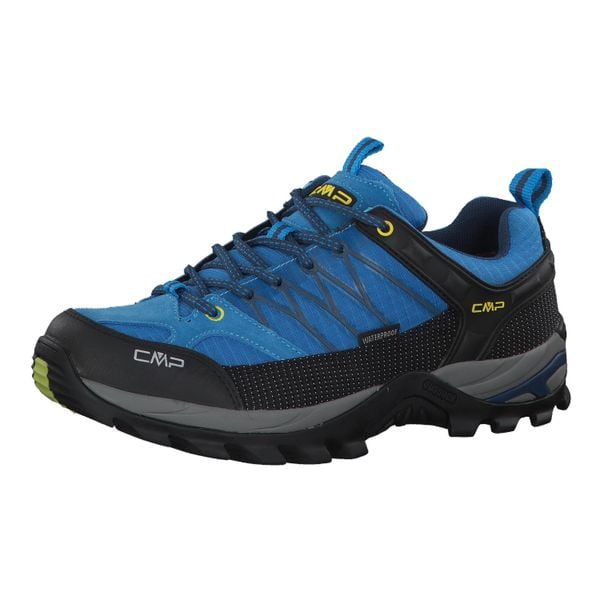 Buty Trekkingowe dla dorosłych CMP Rigel Low Waterproof. Czarne buty trekkingowe CMP, bez wzorów, z materiału, bez zapięcia, trekkingowe. Za 319.99 zł.