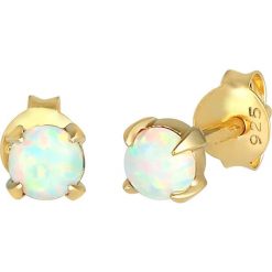 Elli Damskie kolczyki sztyfty Koło Niebieskie z syntetycznym opalem w srebrze próby 925 Sterling Silver Kolczyki 1 ct. Niebieskie kolczyki Elli, z opalem, srebrne. Za 248.99 zł.