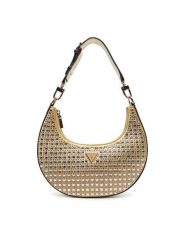 Guess Torebka HWIG92 05010 Złoty. Żółte torebki klasyczne Guess, z aplikacjami, z materiału, bez dodatków. Za 369.99 zł.