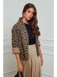 L'armoire de Suzette Kurtka przejściowa w kolorze szarobrązowym rozmiar: 38/40. Brązowe kurtki L'armoire de Suzette, l, bez wzorów, z bawełny, klasyczne, bez kaptura. Za 210.32 zł.