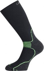 Skarpety merino WSB. Brązowe skarpetki LASTING, bez wzorów, z elastanu. Za 77.00 zł.