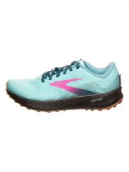 Brooks Buty "Catamount" w kolorze turkusowym do biegania rozmiar: 35,5. Niebieskie buty do biegania Brooks, bez wzorów, z materiału, bez zapięcia, do biegania. Za 264.77 zł.