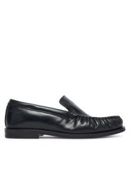 Calvin Klein Mokasyny Round Essential Loafer Lth HW0HW03195 Czarny. Czarne mokasyny Calvin Klein, bez wzorów, ze skóry. Za 569.99 zł.