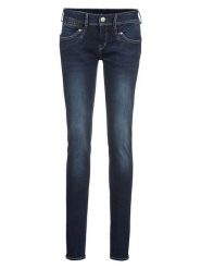 Herrlicher Dżinsy "Piper" - Slim fit - w kolorze granatowym rozmiar: W33/L32. Niebieskie jeansy Herrlicher, l, bez wzorów, klasyczne. Za 217.99 zł.