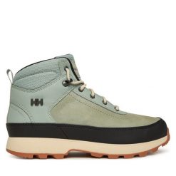 Trekkingi Helly Hansen. Zielone buty sportowe lifestyle Helly Hansen, bez wzorów, bez zapięcia, trekkingowe. Za 599.99 zł.