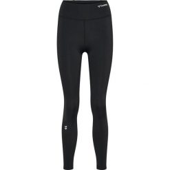 Damskie legginsy z wysokim stanem Hummel Ultimate. Czarne legginsy Hummel, bez wzorów, z materiału, sportowe. Za 205.00 zł.