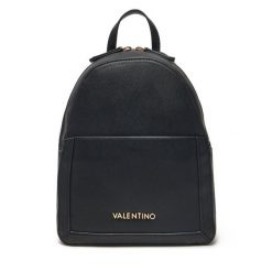 Plecak Valentino. Czarne plecaki Valentino, bez wzorów, bez dodatków. Za 399.99 zł.