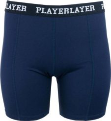 Damskie elastyczne spodenki Playerlayer granatowe. Niebieskie szorty sportowe Givova, bez wzorów, z lycry, na fitness i siłownię. Za 111.99 zł.