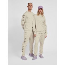 Bluza fitness dla dorosłych Hummel hml LEGACY chevron. Szare bluzy Hummel, xs, bez wzorów, sportowe, bez ramiączek, bez kaptura. Za 167.50 zł.