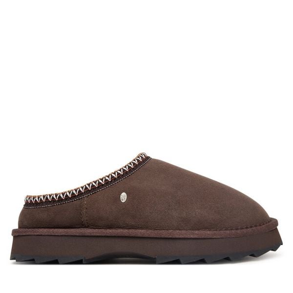 Śniegowce EMU Australia. Brązowe śniegowce Emu Australia, bez wzorów, bez zapięcia. Za 429.99 zł.