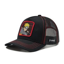 Czapka z daszkiem Capslab. Czarne czapki z daszkiem CapsLab, bez wzorów. Za 119.99 zł.