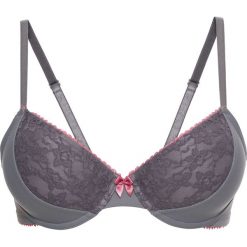 Sukienka z dżerseju w kwiaty bonprix czarny z nadrukiem. Czarne biustonosze bonprix, bez wzorów, z dżerseju, bez kołnierzyka, bez ramiączek. Za 99.99 zł.