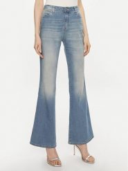 Please Jeansy P2XCBQ2W7T Niebieski Bootcut Fit. Niebieskie jeansy Please, s, bez wzorów, z jeansu. Za 199.99 zł.