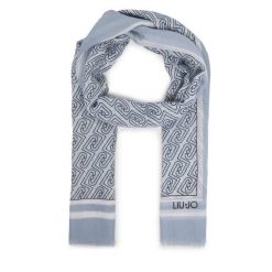 Szal Liu Jo. Niebieskie szaliki i kominy Liu Jo, bez wzorów. Za 169.99 zł.