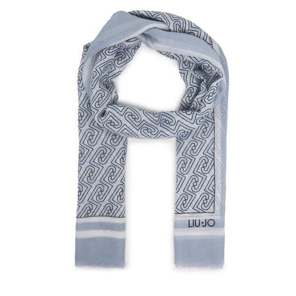 Szal Liu Jo. Niebieskie szaliki i kominy Liu Jo, bez wzorów. Za 169.99 zł.