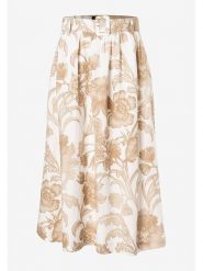 More & More Spódnica w kolorze biało-beżowym rozmiar: 44. Białe spódnice More & More, bez wzorów, z tkaniny, midi. Za 122.67 zł.