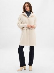 Comma Płaszcz Kobiety beżowy, 42. Brązowe płaszcze comma, bez wzorów, z syntetyku, eleganckie, bez kaptura. Za 749.95 zł.